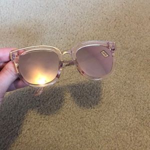 Pink sunglasses